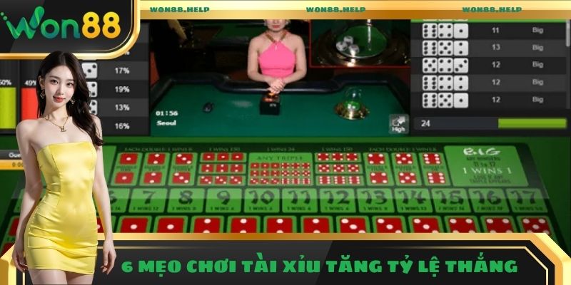 6 chiến thuật chơi tài xỉu online giúp tăng tỷ lệ thắng