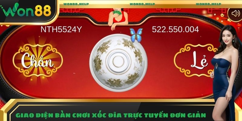 Xóc Đĩa Won88 - Tỷ Lệ Thưởng Cao, Cơ Hội Làm Giàu Lớn 7 Giao diện bàn chơi xóc đĩa trực tuyến đơn giản