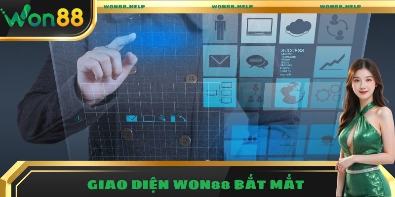 Giao diện Won88 bắt mắt