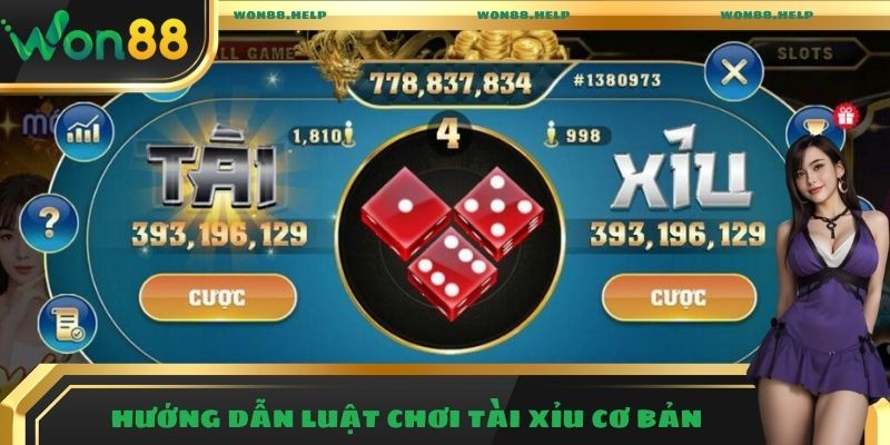 Hướng dẫn luật chơi Tài Xỉu cơ bản