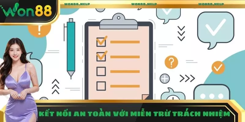 Miễn Trừ Trách Nhiệm - Các Điều Khoản Quan Trọng Cần Biết 3 Kết nối an toàn với miễn trừ trách nhiệm